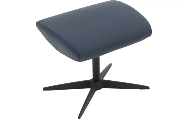 Goossens hocker avec blauw leer - 8202554-4