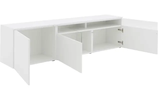 Goossens excellent wandmeubel monza ecowood wit mdf - 8202573-06