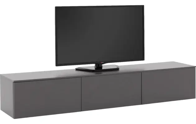 Goossens excellent tv meubel monza ecowood grijs mdf - 8202574-04