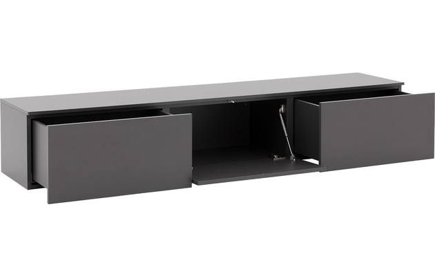 Goossens excellent tv meubel monza ecowood grijs mdf - 8202574-06