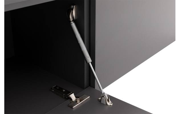 Goossens excellent tv meubel monza ecowood grijs mdf - 8202574-09