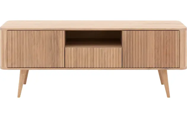 Goossens tv meubel seppe wit eiken - 8202880-01