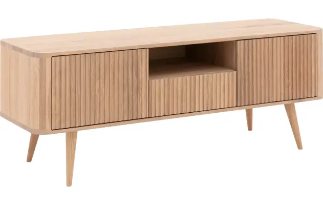Goossens tv meubel seppe wit eiken - 8202880-02