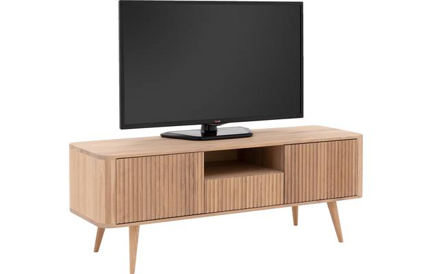 Goossens tv meubel seppe wit eiken - 8202880-04