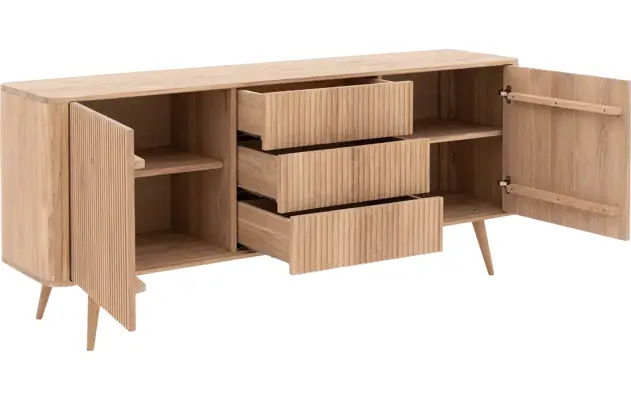 Goossens dressoir seppe wit eiken - 8202882-04