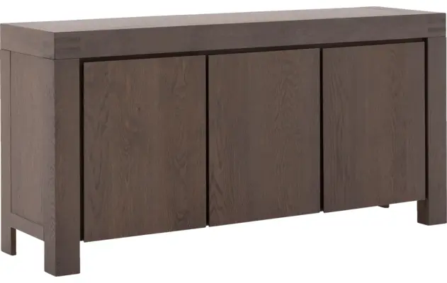Goossens dressoir clear donker bruin eiken - 8202914-02