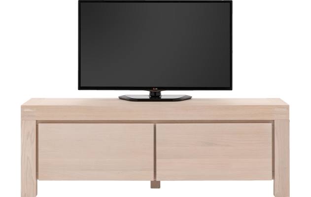 Goossens tv meubel clear wit eiken - 8202921-03