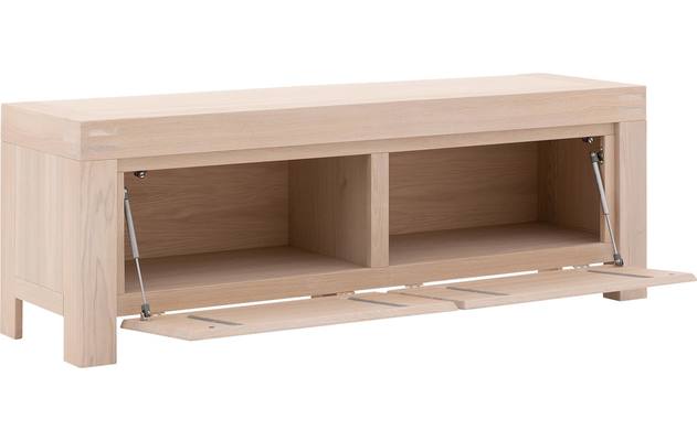 Goossens tv meubel clear wit eiken - 8202921-06