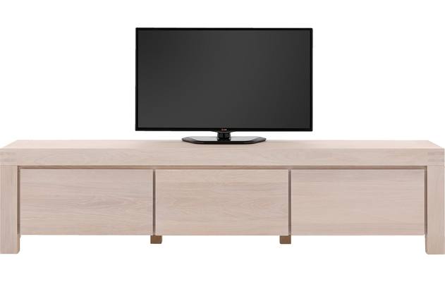 Goossens tv meubel clear wit eiken - 8202922-03