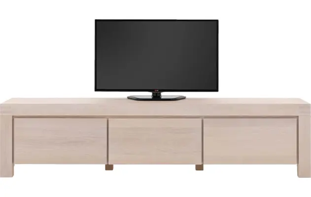 Goossens tv meubel clear wit eiken - 8202922-03