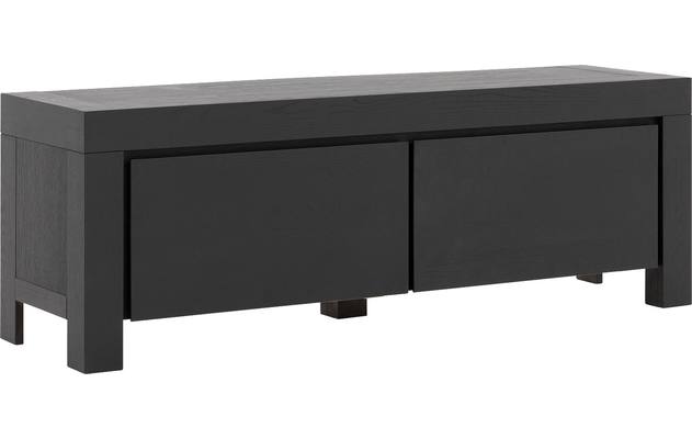Goossens tv meubel clear zwart eiken - 8203017-02