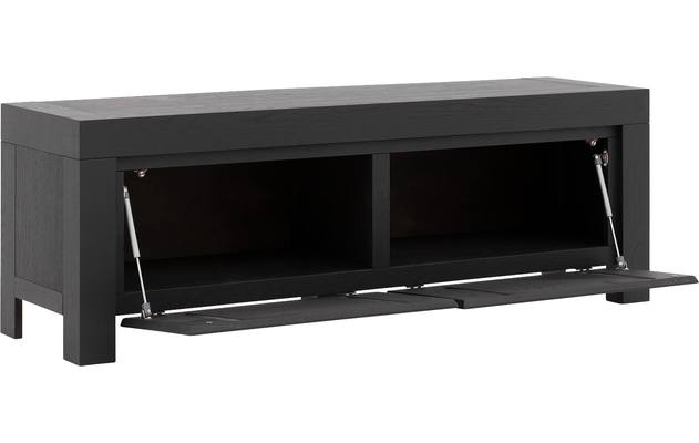 Goossens tv meubel clear zwart eiken - 8203017-05