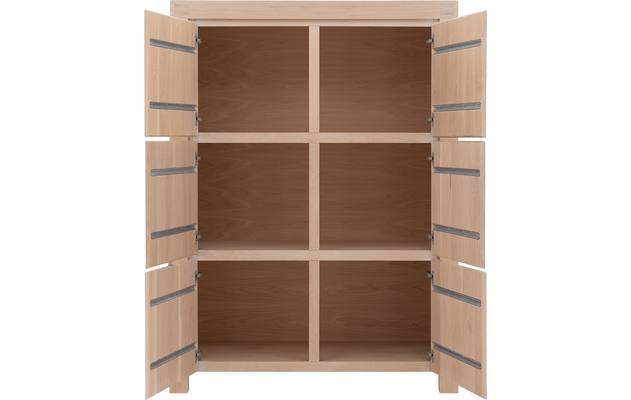 Goossens opbergkast clear wit eiken - 8203022-03