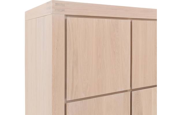 Goossens opbergkast clear wit eiken - 8203022-05
