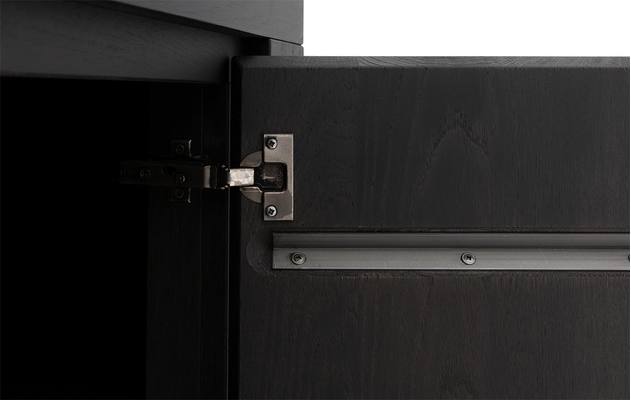 Goossens dressoir clear grijs eiken - 8203087-07