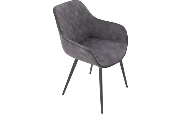 Goossens basic eetkamerstoel ebi grijs stof - 8203175-04