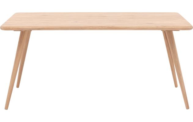 Goossens eettafel bjarte wit eiken - 8203307-01