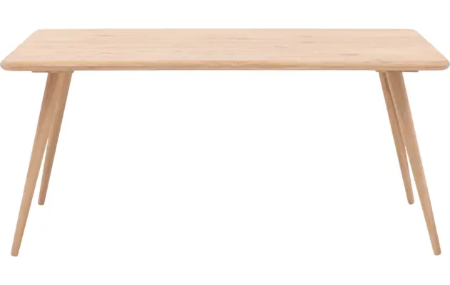 Goossens eettafel bjarte wit eiken - 8203307-01