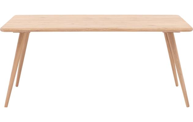 Goossens eettafel bjarte wit eiken - 8203308-01