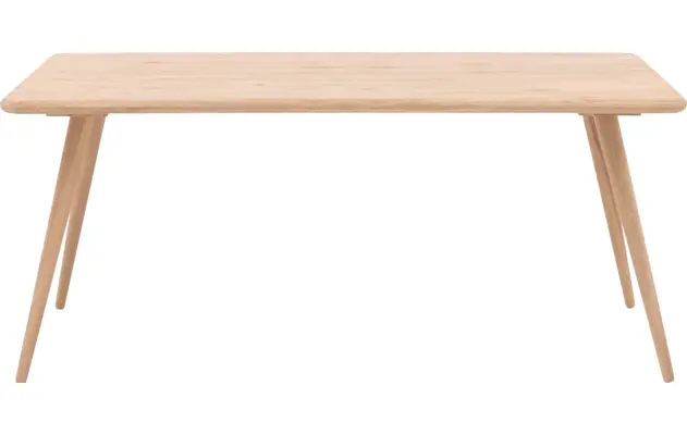 Goossens eettafel bjarte wit eiken - 8203308-01