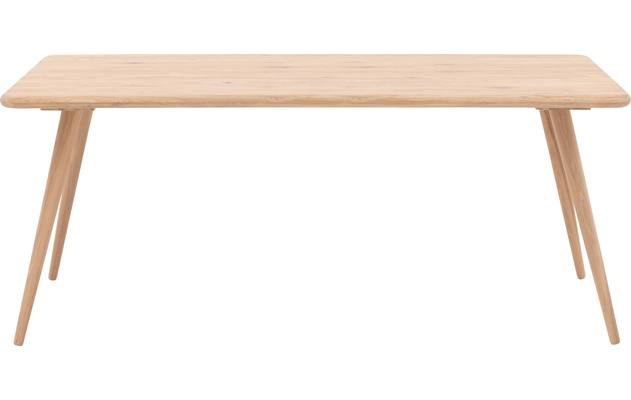 Goossens eettafel bjarte wit eiken - 8203309-01