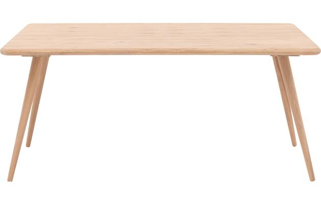 Goossens eettafel bjarte wit eiken - 8203311-01