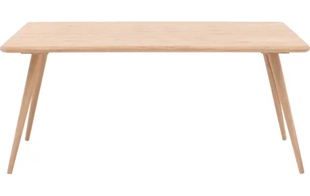 Goossens eettafel bjarte wit eiken - 8203311-01