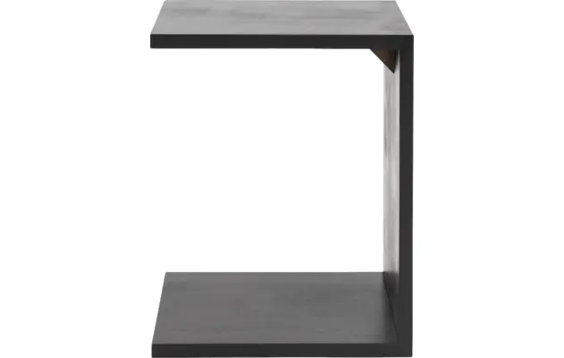 Goossens bijzettafel quinze zwart eiken - 8203321-01