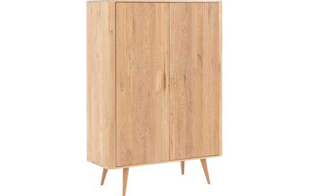 Goossens opbergkast bjarte wit eiken - 8203326-02