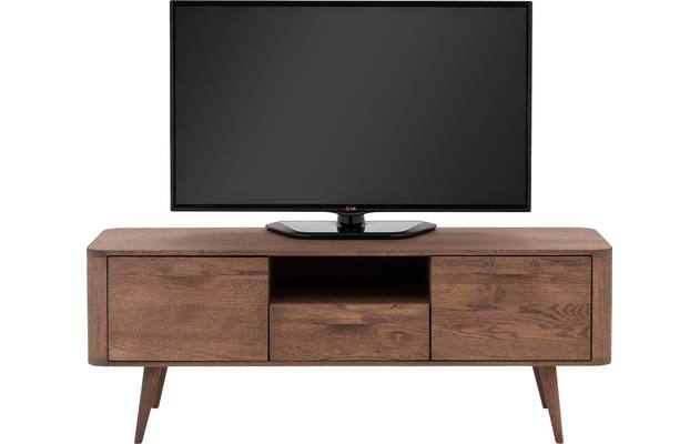 Goossens tv meubel bjarte donker bruin eiken - 8203328-03