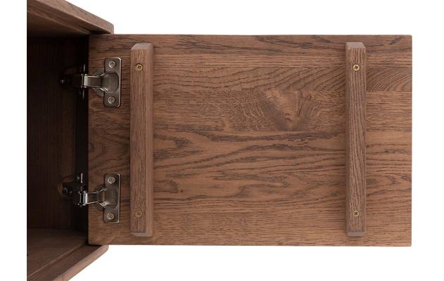 Goossens tv meubel bjarte donker bruin eiken - 8203328-08