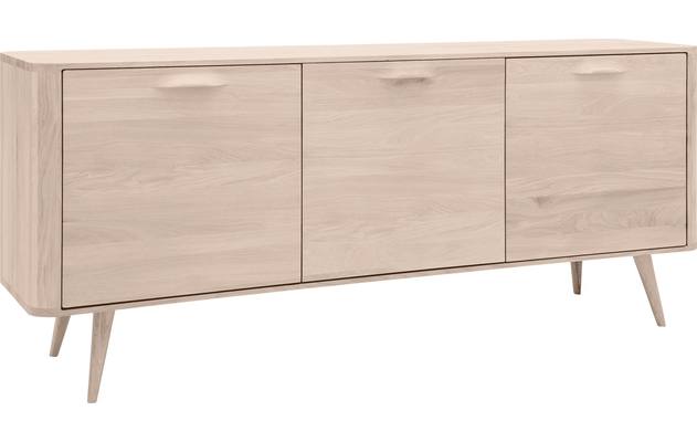Goossens dressoir bjarte wit eiken - 8203336-02
