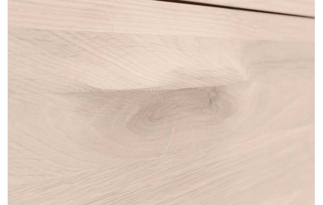 Goossens dressoir bjarte wit eiken - 8203336-05