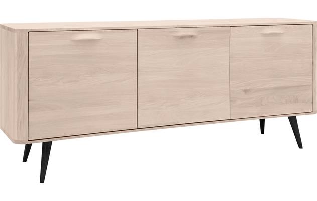 Goossens dressoir bjarte wit eiken - 8203338-02