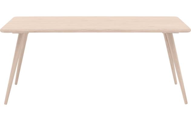 Goossens eettafel bjarte wit eiken - 8203342-01