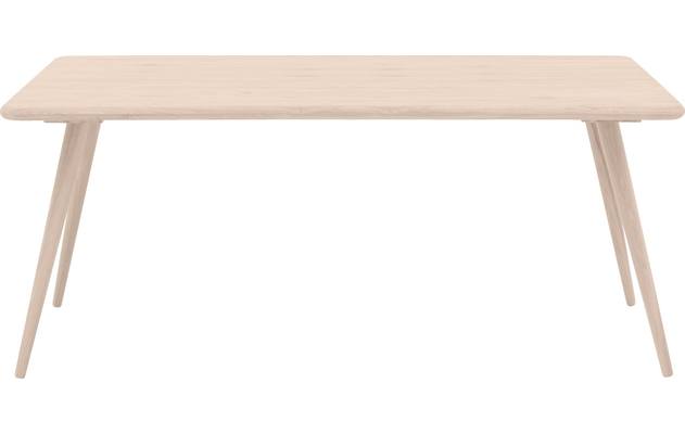 Goossens eettafel bjarte wit eiken - 8203345-01