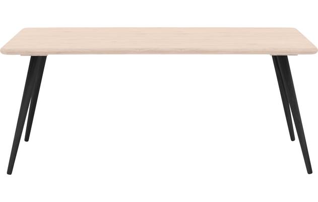 Goossens eettafel bjarte wit eiken - 8203350-01
