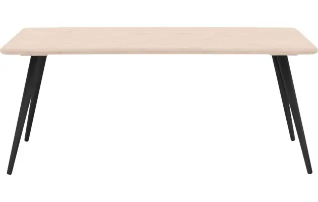 Goossens eettafel bjarte wit eiken - 8203350-01