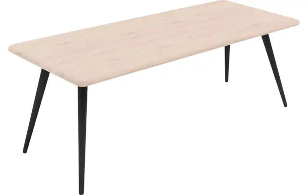 Goossens eettafel bjarte wit eiken - 8203350-03