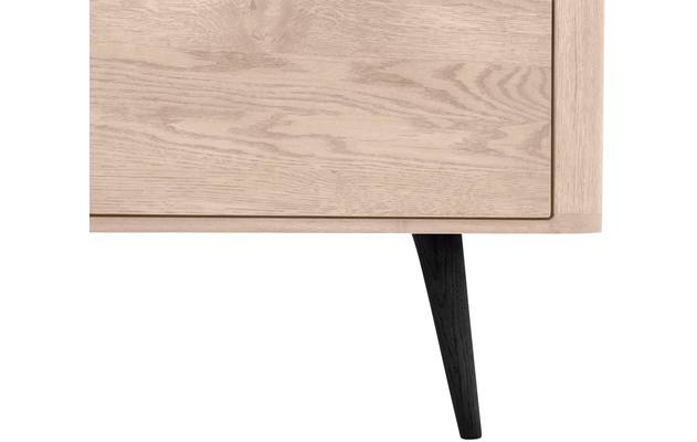 Goossens tv meubel bjarte wit eiken - 8203358-05