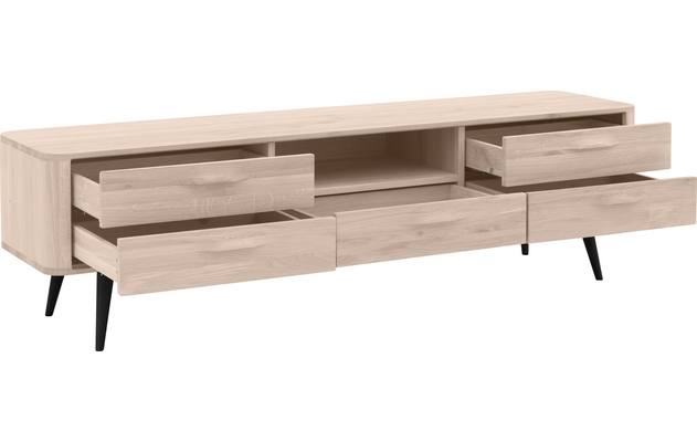 Goossens tv meubel bjarte wit eiken - 8203359-06