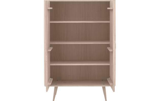 Goossens opbergkast bjarte wit eiken - 8203362-03