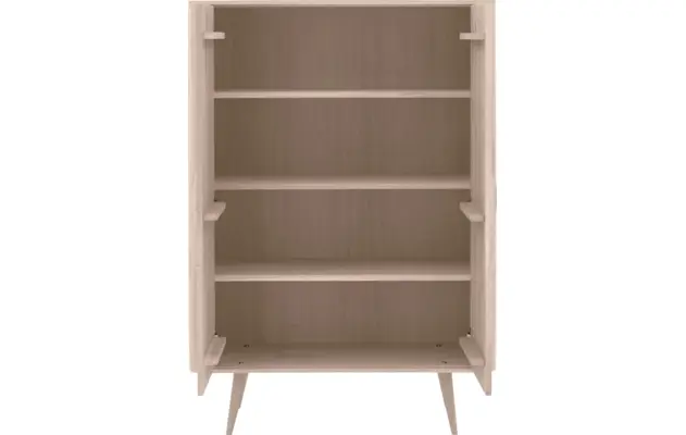Goossens opbergkast bjarte wit eiken - 8203362-03