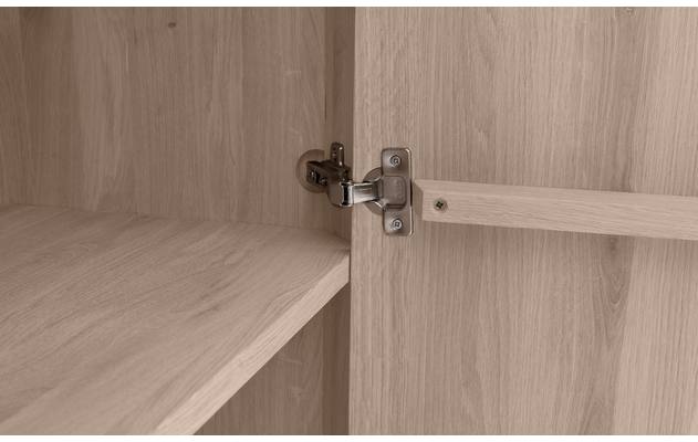Goossens opbergkast bjarte wit eiken - 8203363-05