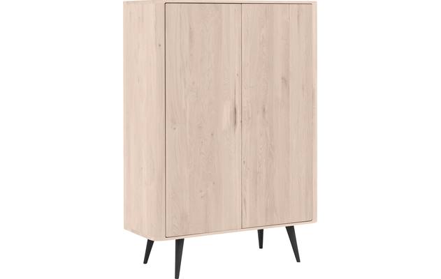 Goossens opbergkast bjarte wit eiken - 8203364-02
