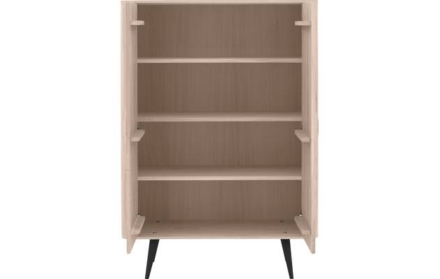 Goossens opbergkast bjarte wit eiken - 8203364-03