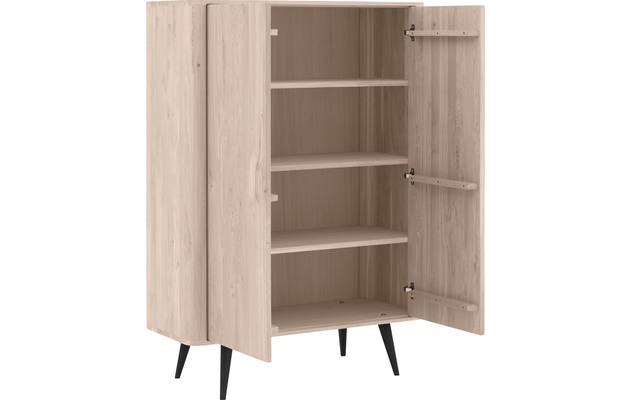 Goossens opbergkast bjarte wit eiken - 8203364-04