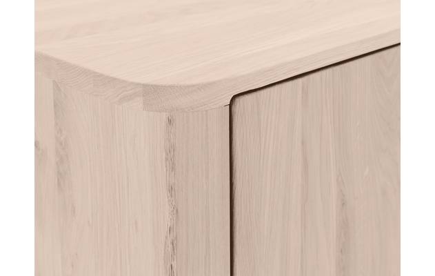 Goossens opbergkast bjarte wit eiken - 8203364-09