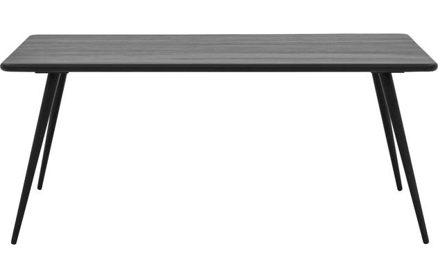 Goossens eettafel bjarte zwart eiken - 8203409-02