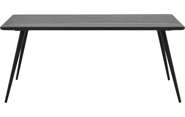 Goossens eettafel bjarte zwart eiken - 8203409-02
